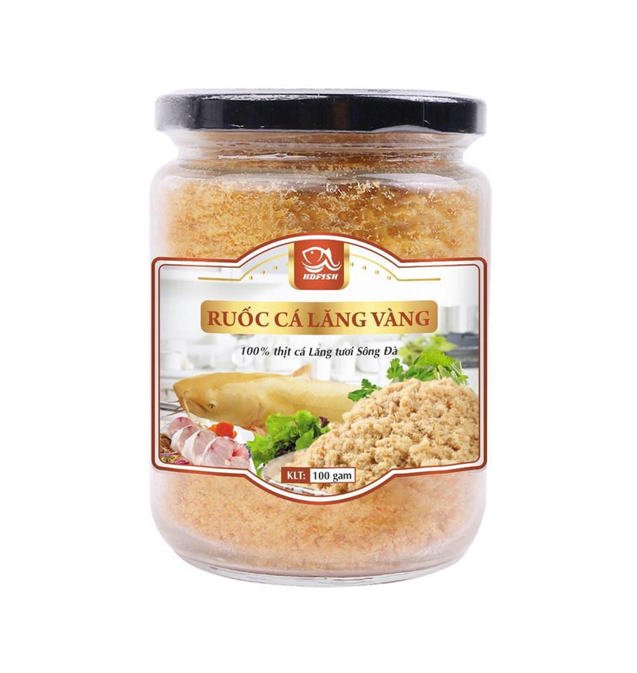 ruốc cá lăng vàng sông đà